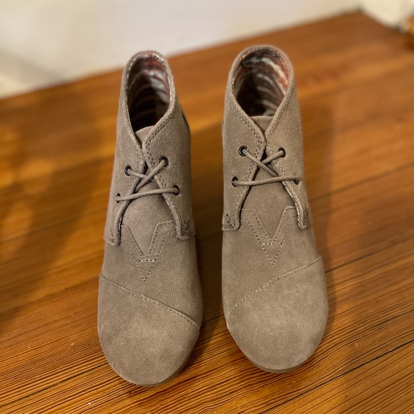 TOMS wedge booties - Picture 4 of 5